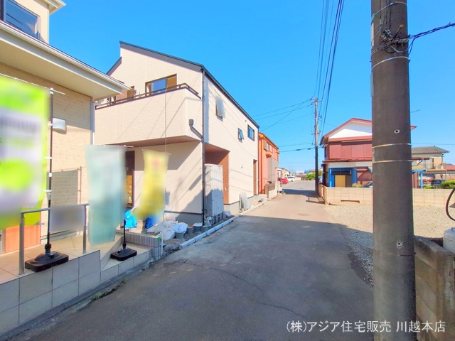 埼玉県狭山市大字南入曽の新築戸建て外構写真 2025年4月29日撮影
