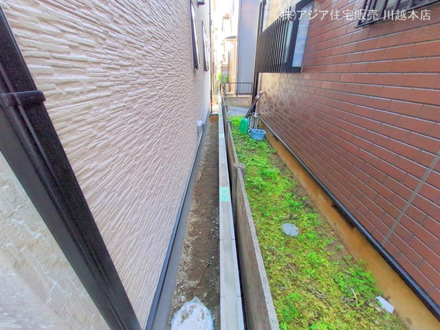 埼玉県狭山市大字南入曽の新築戸建て外構写真 2025年4月29日撮影