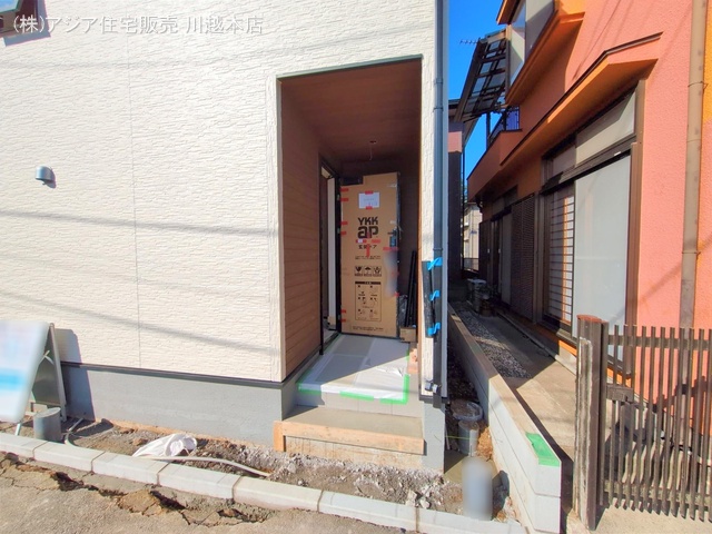 埼玉県狭山市大字南入曽の新築戸建て外構写真 2025年4月29日撮影