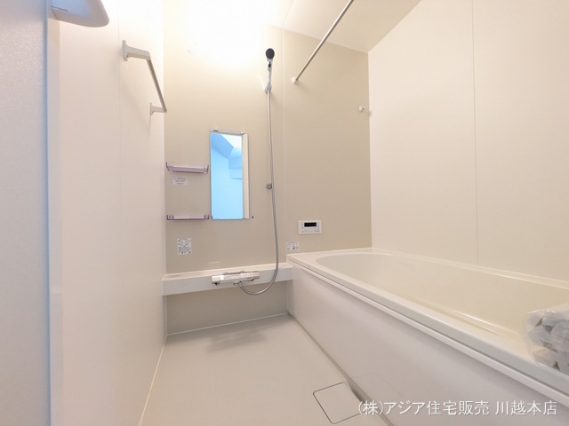埼玉県川越市宮元町の新築戸建てお風呂写真 2025年8月28日撮影