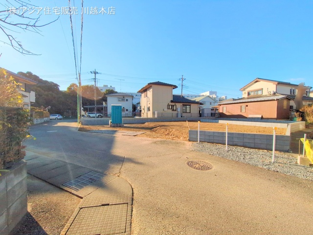 埼玉県川越市宮元町の新築戸建て更地・土地写真 2025年1月27日撮影