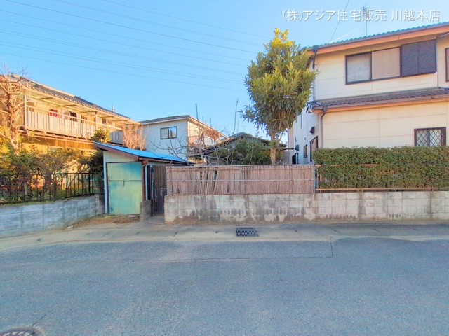 埼玉県川越市宮元町の新築戸建て更地・土地写真 2025年1月27日撮影