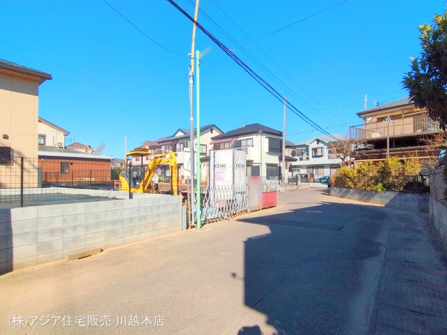 埼玉県川越市宮元町の新築戸建て基礎写真 2025年2月19日撮影