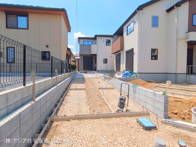 埼玉県川越市宮元町の新築戸建て外構写真 2025年5月12日撮影