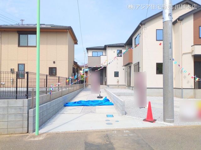 埼玉県川越市宮元町の新築戸建て完成写真 2025年5月28日撮影