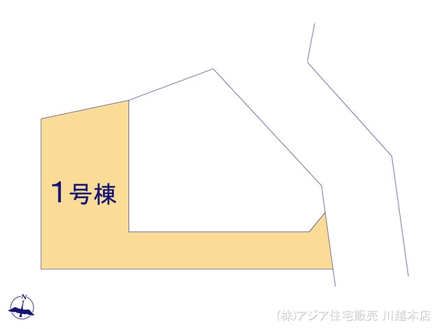 埼玉県川越市宮元町の新築戸建て全体区画図 ※図面と異なる場合は現況を優先
