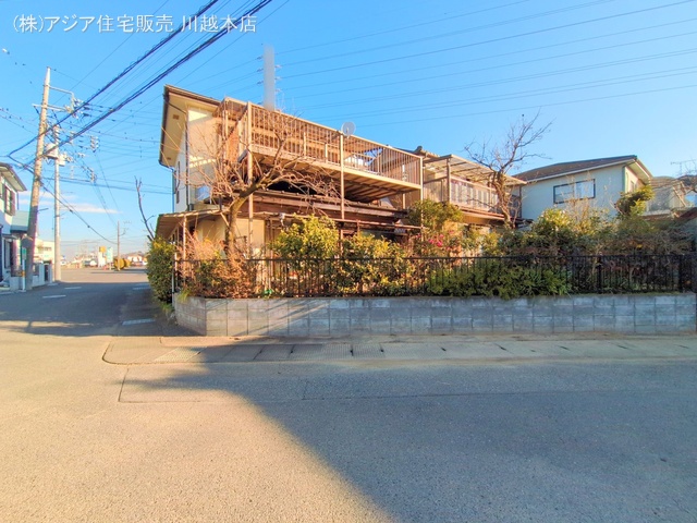 埼玉県川越市宮元町の新築戸建て更地・土地写真 2025年1月27日撮影