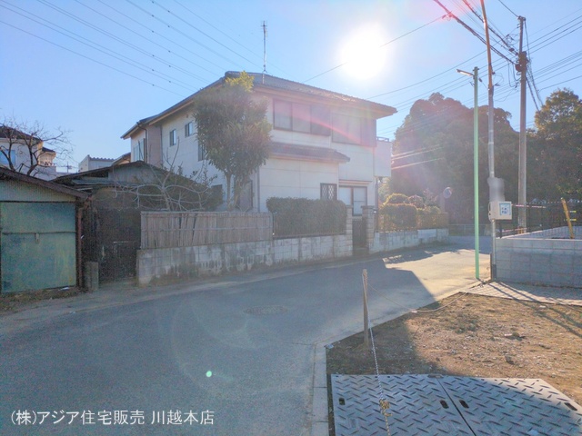 埼玉県川越市宮元町の新築戸建て更地・土地写真 2025年1月27日撮影