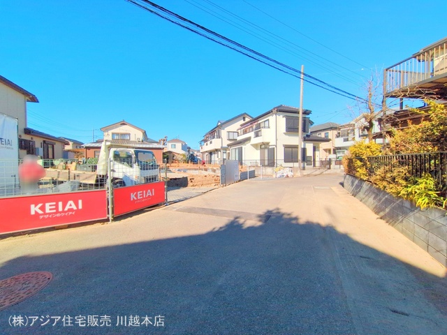 埼玉県川越市宮元町の新築戸建て基礎写真 2025年2月19日撮影