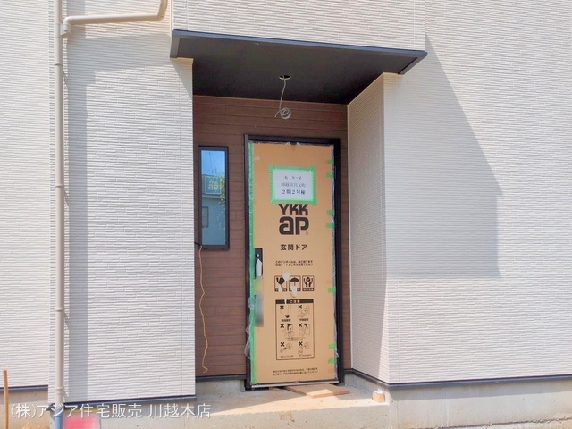 埼玉県川越市宮元町の新築戸建て外構写真 2025年4月14日撮影