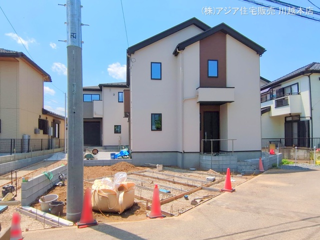 埼玉県川越市宮元町の新築戸建て外構写真 2025年5月12日撮影