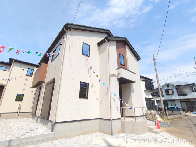 埼玉県川越市宮元町の新築戸建て完成写真 2025年5月28日撮影