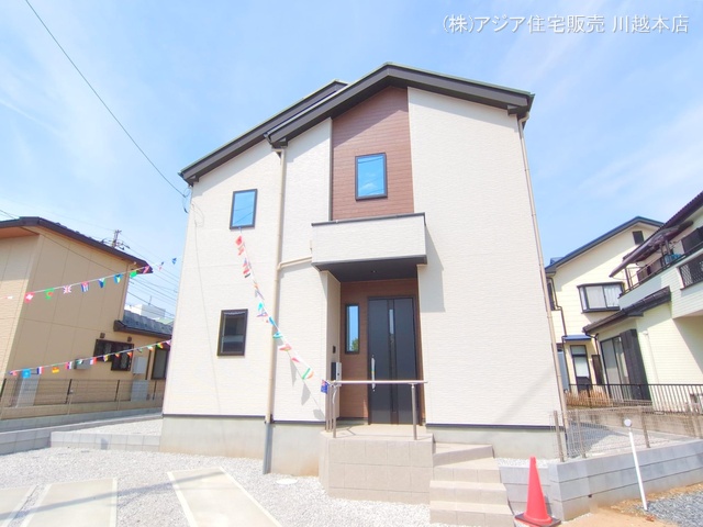 埼玉県川越市宮元町の新築戸建て完成写真 2025年5月28日撮影