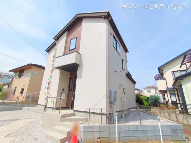 埼玉県川越市宮元町の新築戸建て完成写真 2025年5月28日撮影