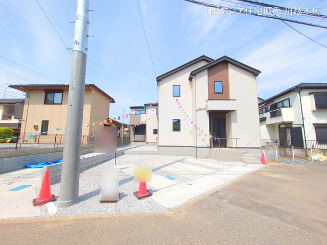 埼玉県川越市宮元町の新築戸建て完成写真 2025年5月28日撮影