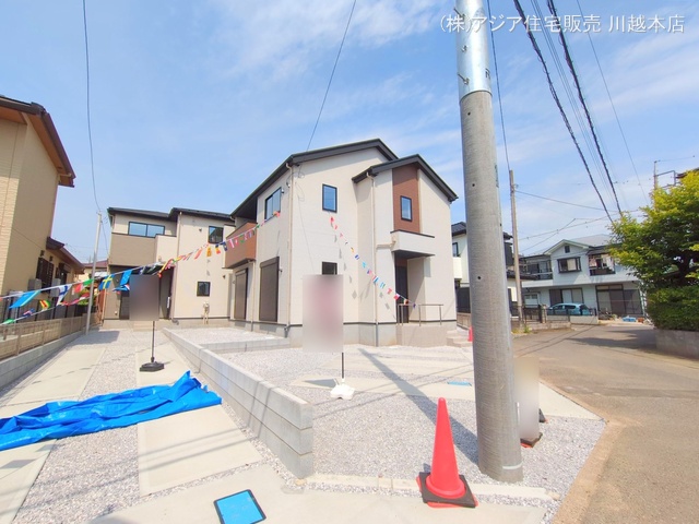 埼玉県川越市宮元町の新築戸建て完成写真 2025年5月28日撮影