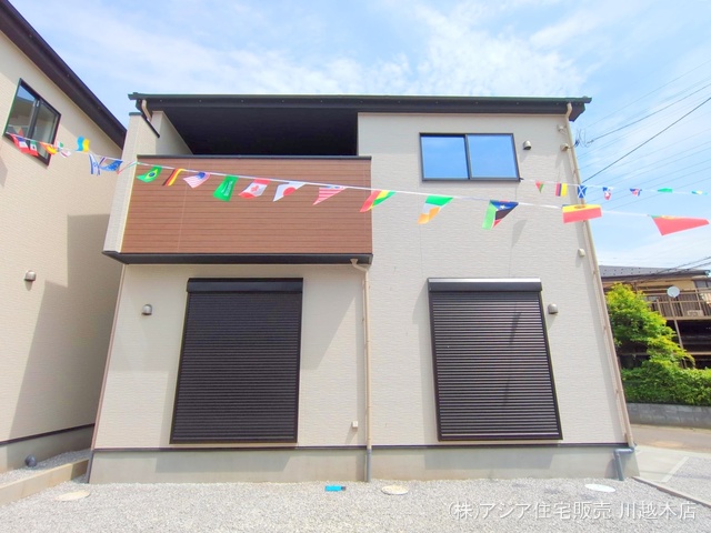 埼玉県川越市宮元町の新築戸建て完成写真 2025年5月28日撮影