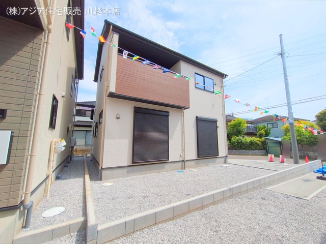 埼玉県川越市宮元町の新築戸建て完成写真 2025年5月28日撮影