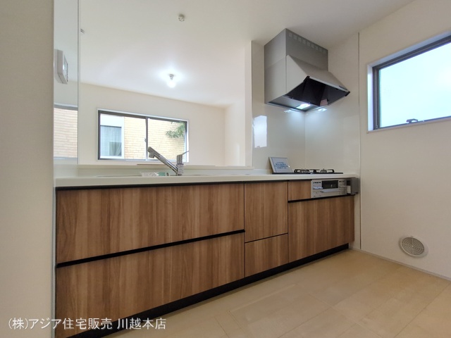 埼玉県富士見市渡戸1丁目の新築戸建てキッチン写真 2025年9月24日撮影