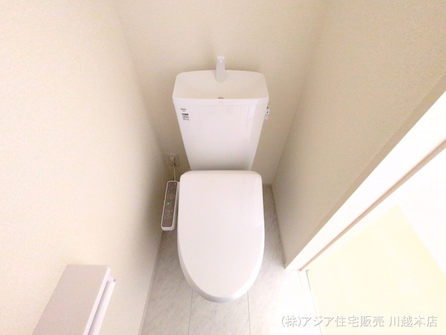 埼玉県富士見市渡戸1丁目の新築戸建てトイレ写真 2025年9月24日撮影