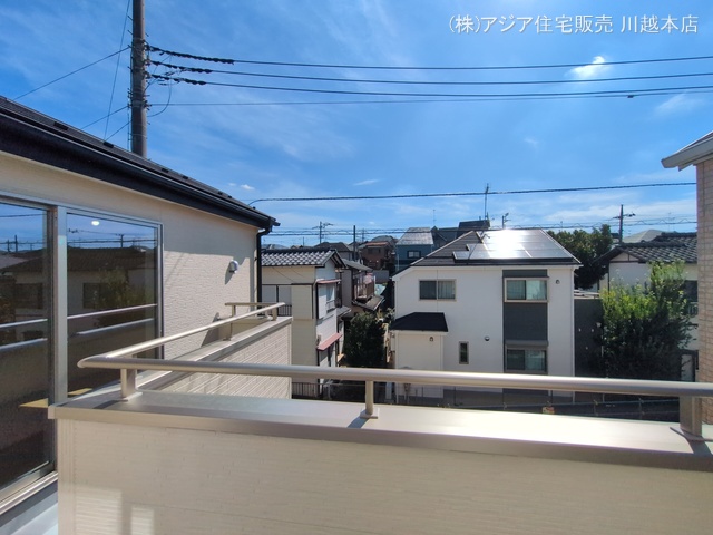 埼玉県富士見市渡戸1丁目の新築戸建てバルコニー写真 2025年9月24日撮影