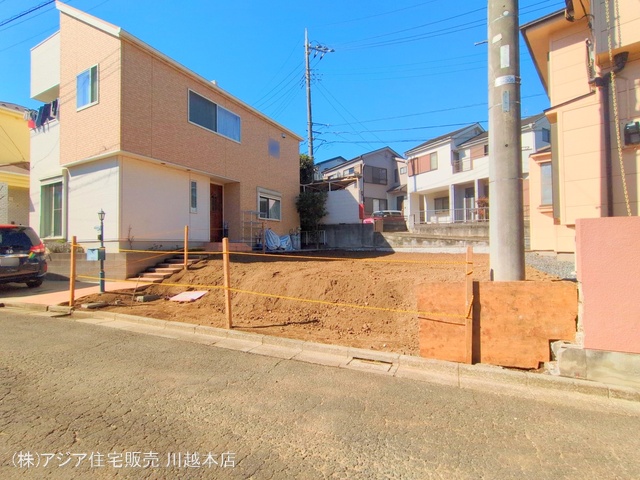 埼玉県富士見市渡戸1丁目の新築戸建て更地・土地写真 2025年2月25日撮影