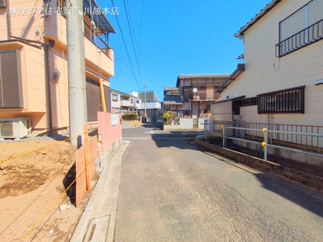 埼玉県富士見市渡戸1丁目の新築戸建て更地・土地写真 2025年2月25日撮影