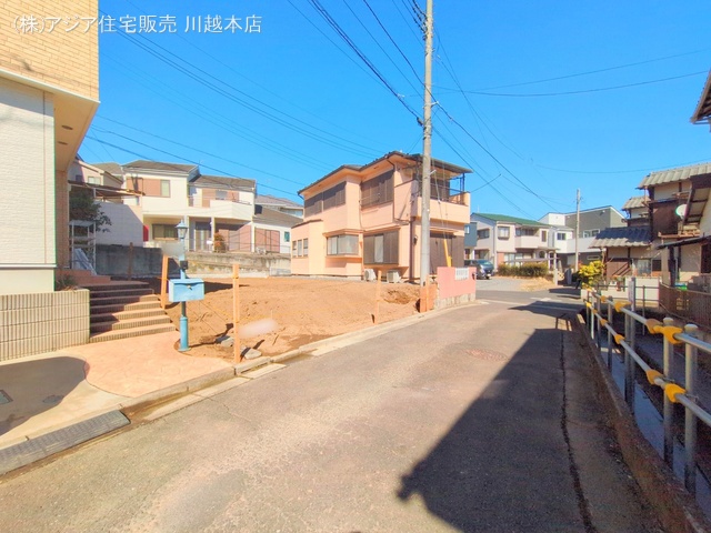 埼玉県富士見市渡戸1丁目の新築戸建て更地・土地写真 2025年2月25日撮影
