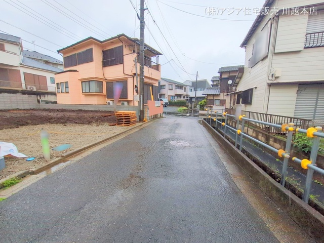 埼玉県富士見市渡戸1丁目の新築戸建て更地・土地写真 2025年3月31日撮影