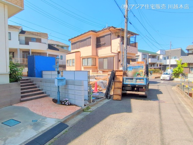 埼玉県富士見市渡戸1丁目の新築戸建て基礎写真 2025年4月28日撮影