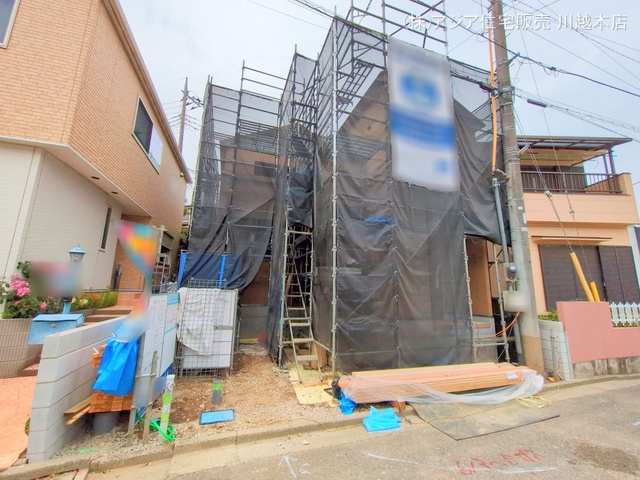 埼玉県富士見市渡戸1丁目の新築戸建て上棟写真 2025年5月28日撮影