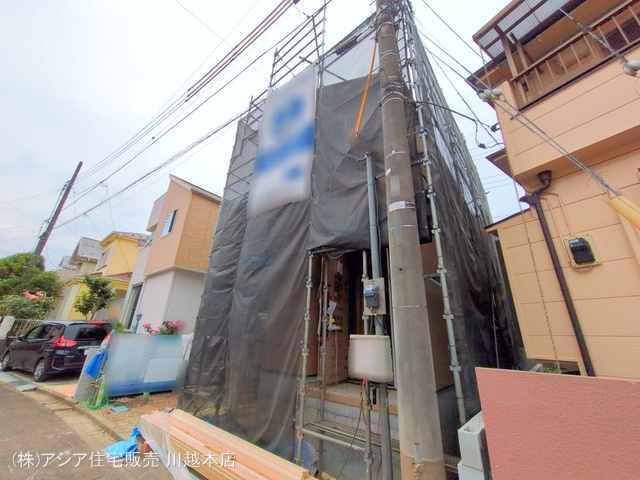 埼玉県富士見市渡戸1丁目の新築戸建て上棟写真 2025年5月28日撮影