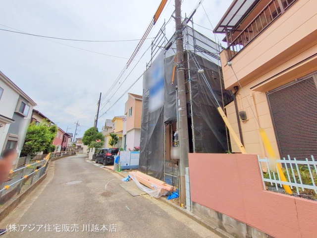 埼玉県富士見市渡戸1丁目の新築戸建て上棟写真 2025年5月28日撮影