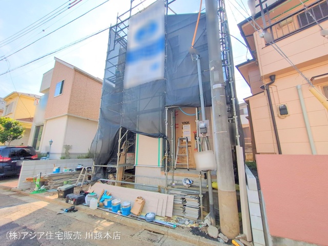 埼玉県富士見市渡戸1丁目の新築戸建てシート写真 2025年6月18日撮影