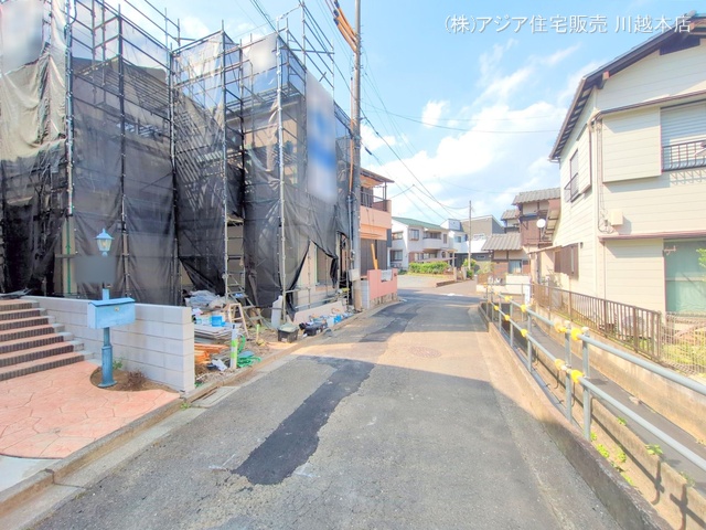埼玉県富士見市渡戸1丁目の新築戸建てシート写真 2025年6月18日撮影