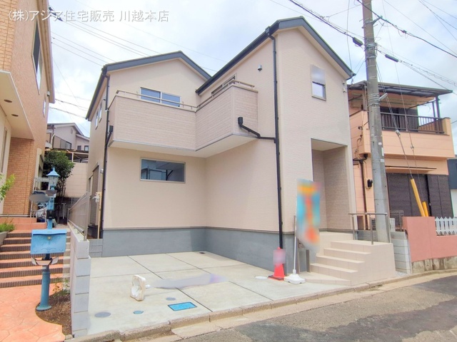 埼玉県富士見市渡戸1丁目の新築戸建て完成写真 2025年7月14日撮影