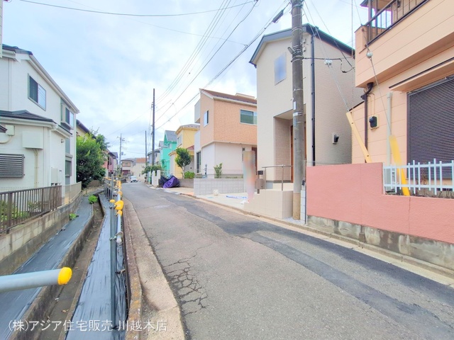 埼玉県富士見市渡戸1丁目の新築戸建て完成写真 2025年7月14日撮影