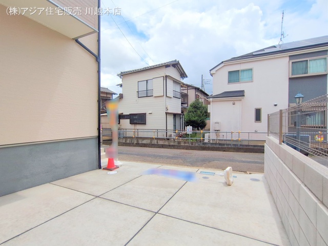 埼玉県富士見市渡戸1丁目の新築戸建て完成写真 2025年7月14日撮影