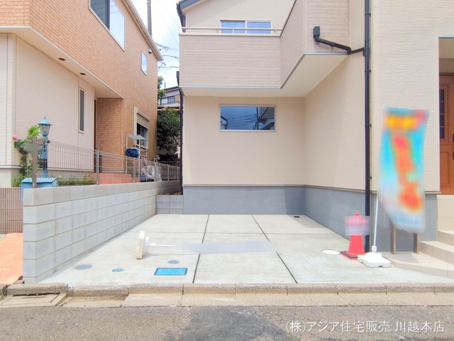 埼玉県富士見市渡戸1丁目の新築戸建て完成写真 2025年7月14日撮影