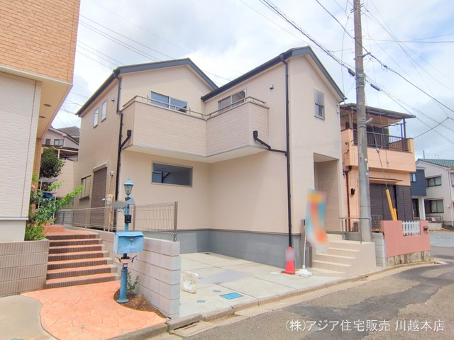 埼玉県富士見市渡戸1丁目の新築戸建て完成写真 2025年7月14日撮影