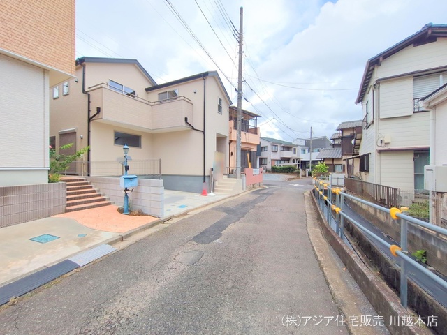 埼玉県富士見市渡戸1丁目の新築戸建て完成写真 2025年7月14日撮影