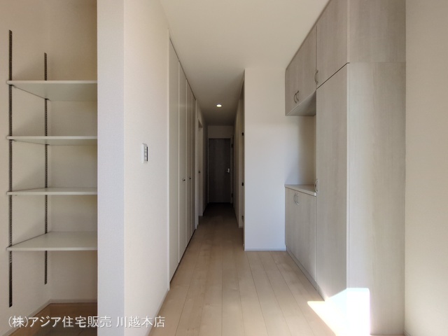 埼玉県富士見市渡戸1丁目の新築戸建て玄関写真 2025年9月24日撮影