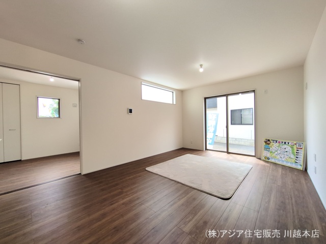 埼玉県川越市大字寺尾の新築戸建てリビング写真 2025年8月27日撮影