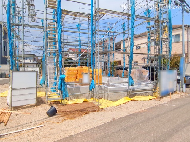 埼玉県川越市大字寺尾の新築戸建て基礎写真 2025年4月6日撮影