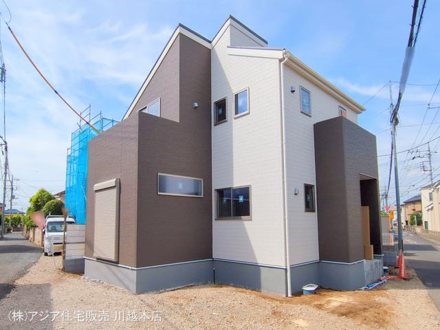 埼玉県川越市大字寺尾の新築戸建て外構写真 2025年5月14日撮影