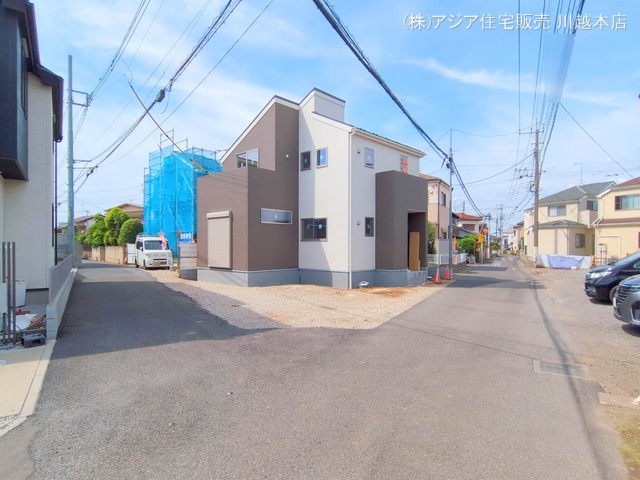 埼玉県川越市大字寺尾の新築戸建て外構写真 2025年5月14日撮影