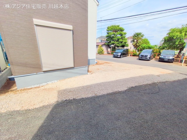 埼玉県川越市大字寺尾の新築戸建て外構写真 2025年5月14日撮影