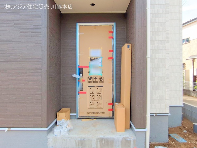 埼玉県川越市大字寺尾の新築戸建て外構写真 2025年5月14日撮影