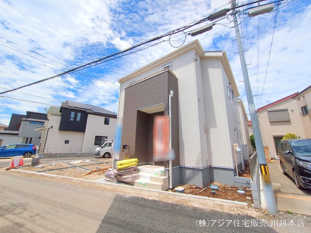 埼玉県川越市大字寺尾の新築戸建て外構写真 2025年6月3日撮影