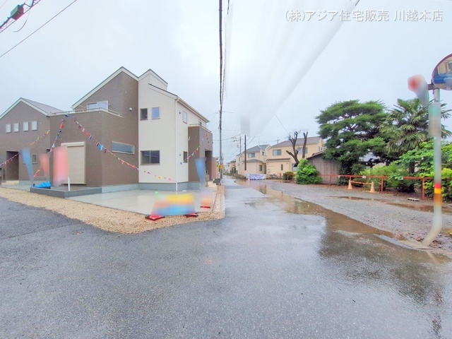 埼玉県川越市大字寺尾の新築戸建て完成写真 2025年6月24日撮影